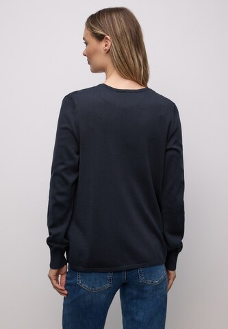 STREET ONE Knit Cardigan in Blue