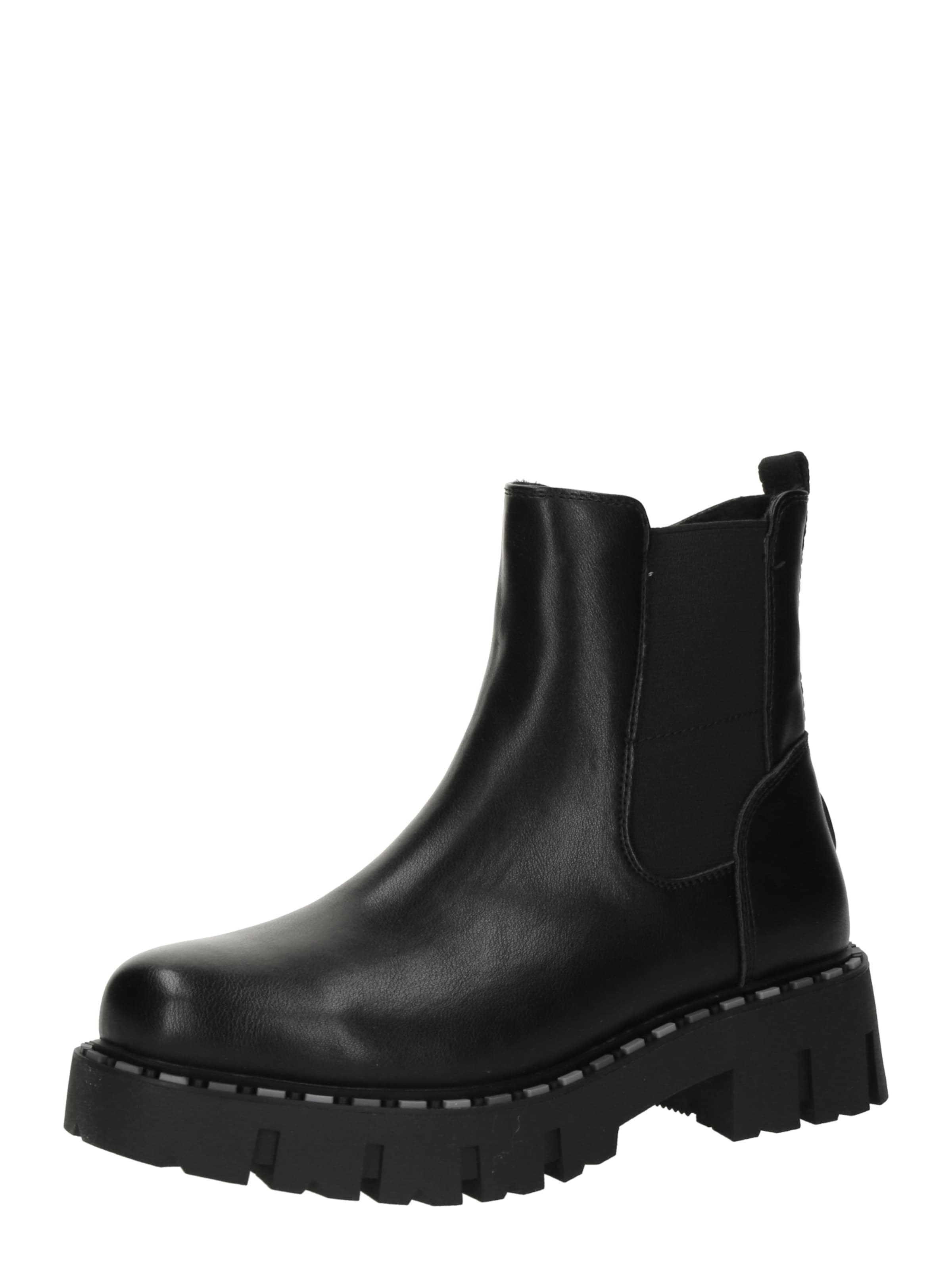 TOM TAILOR Μποτάκι σε μαύρο: μπροστά