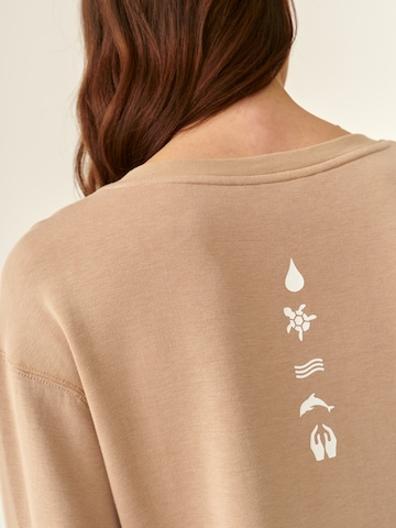 TATUUM Sweatshirt 'Tati' i beige