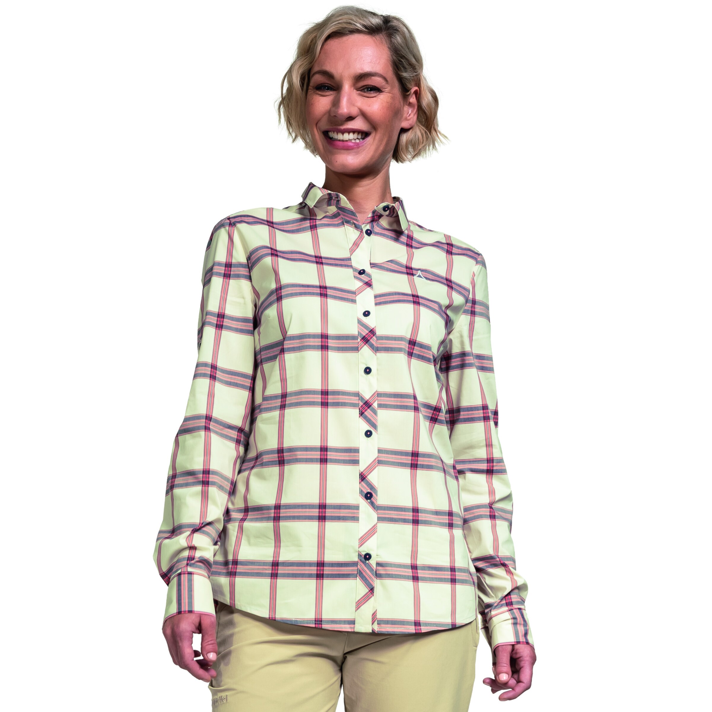 Schöffel - Blusa funcionais 'Skallebo' em bege