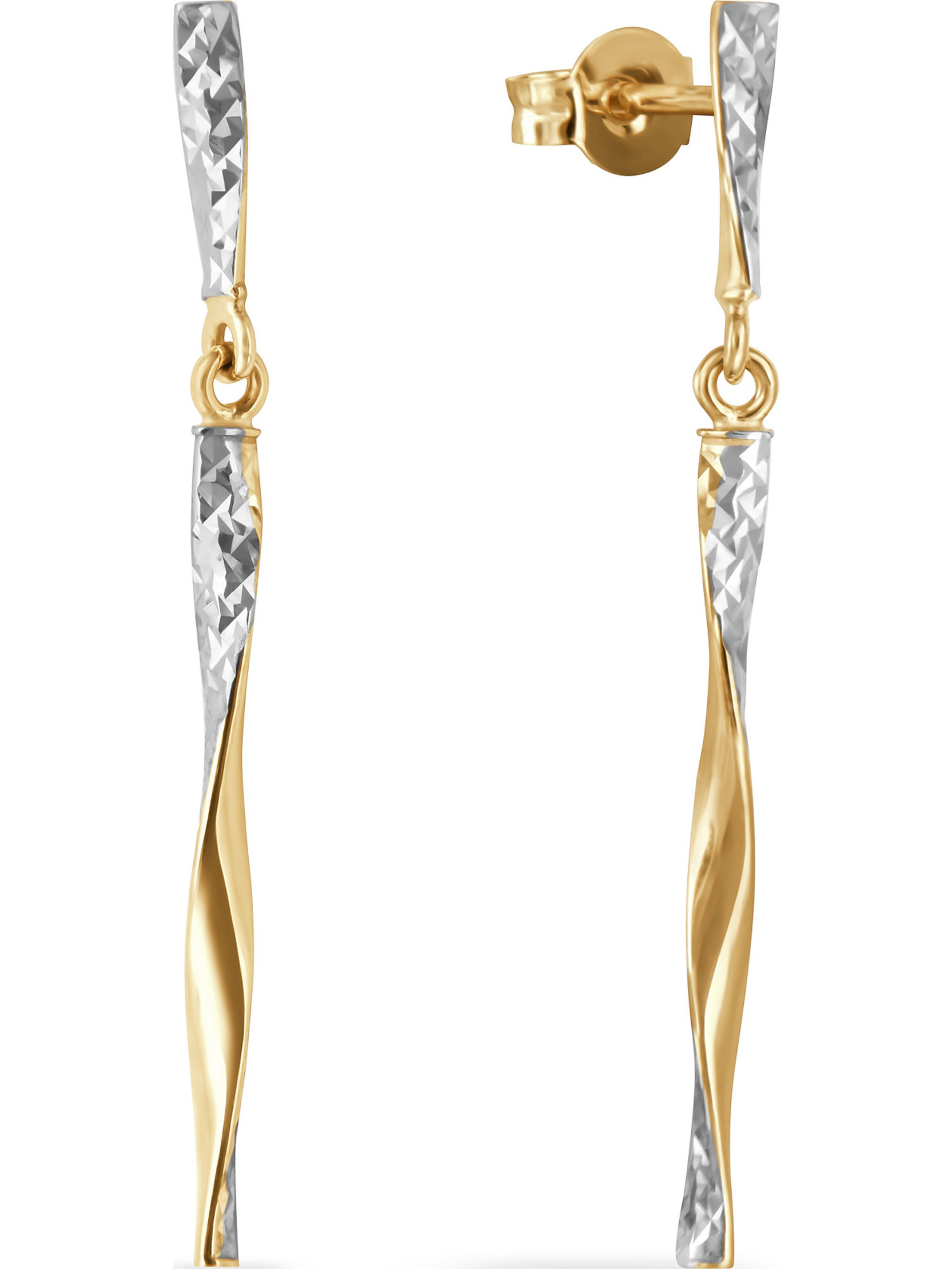 FAVS Ohrringe in Gold: Vorderseite