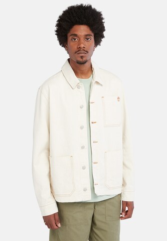 TIMBERLAND Between-Season Jacket 'Work For The Future Chore' in Beige