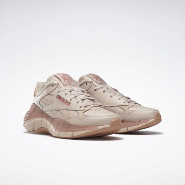 Reebok Running Shoes 'Zig Kinetica 2.5' in Beige