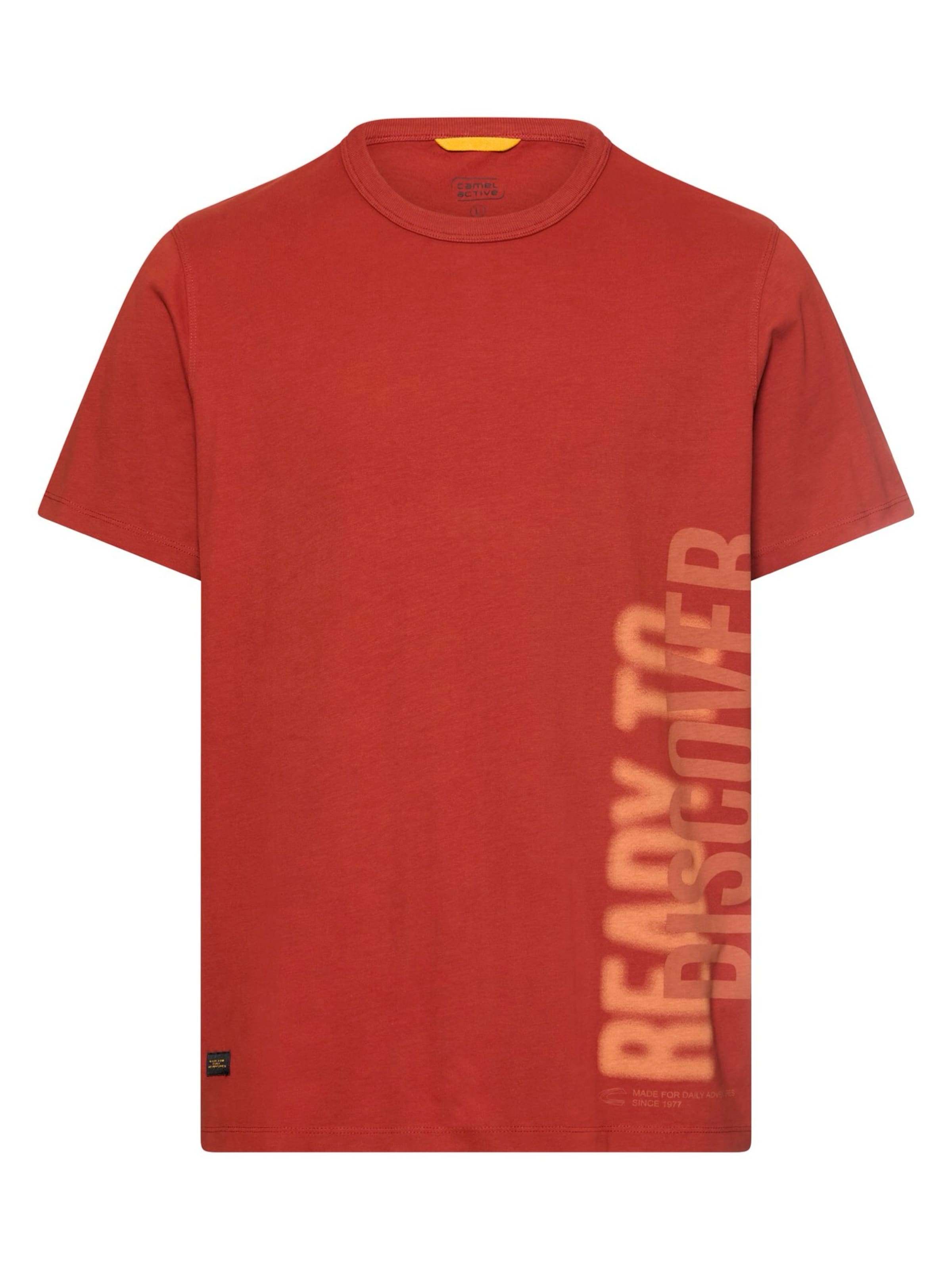 CAMEL ACTIVE - Camiseta en rojo: frente