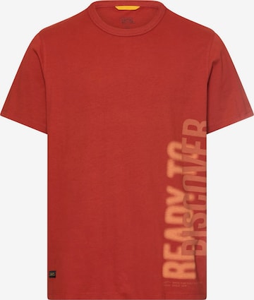 CAMEL ACTIVE - Camiseta en rojo: frente