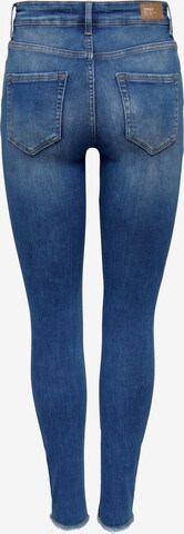 ONLY Skinny Jeans 'Blush' in Blau