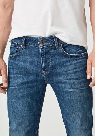 Pepe Jeans Slimfit Τζιν 'Hatch' σε μπλε