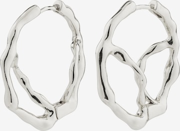 Boucles d'oreilles 'Dido' Pilgrim en argent : devant