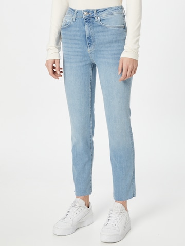 PIECES Regular Jeans 'Delly' in Blue: front