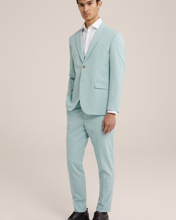 WE Fashion Slim fit Suit Jacket in Blue