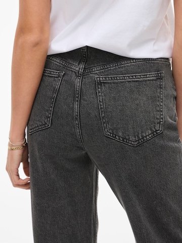 VILA - Loosefit Vaquero 'KELLY ' en gris