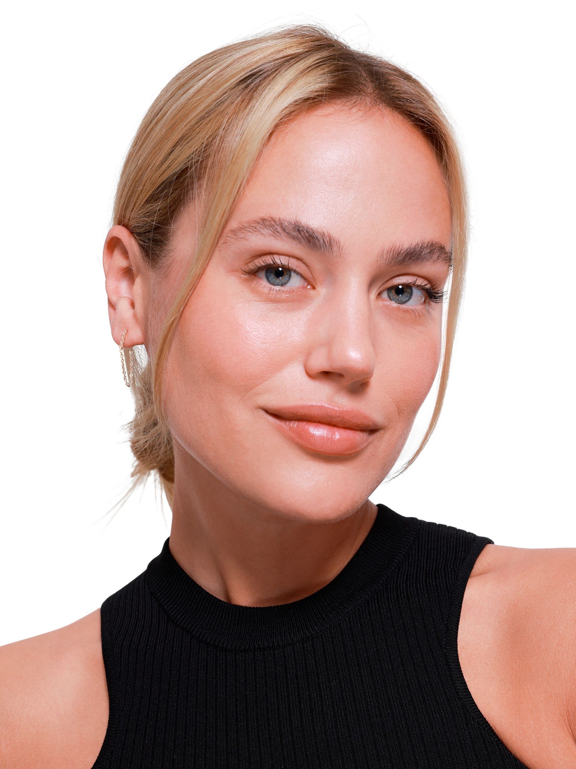 Heideman Earrings in Gold: front