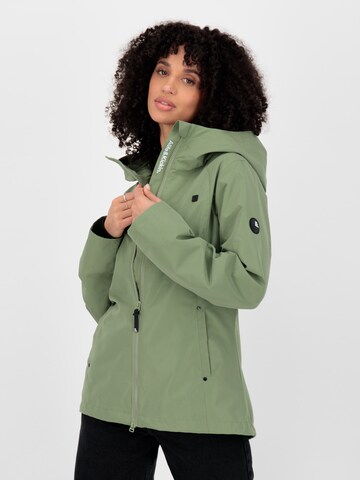 Alife and Kickin Between-Season Jacket 'KanaAK' in Green: front