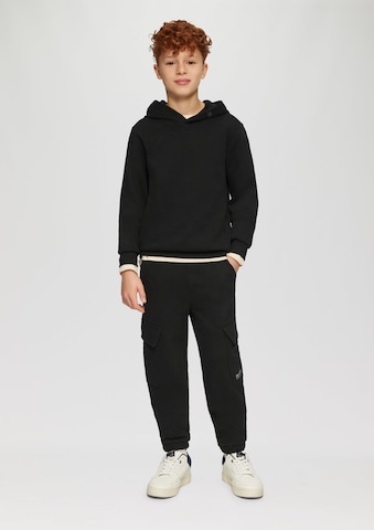 s.Oliver Wide leg Broek in Zwart
