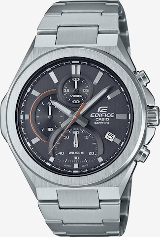 CASIO Analog Watch 'EDIFICE' in Silver: front