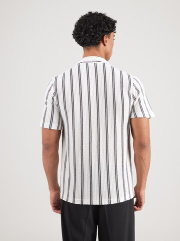 INDICODE JEANS Regular Fit Paita 'Olly' värissä valkoinen