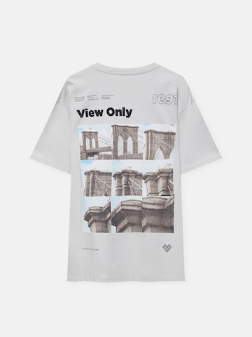 Pull&Bear T-Shirt in Grau