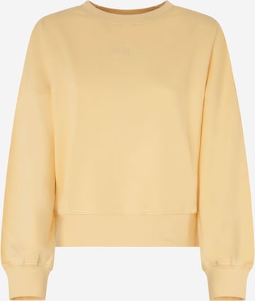 Pepe Jeans Sweatshirt Evelyn in Pastel Yellow ABOUT YOU