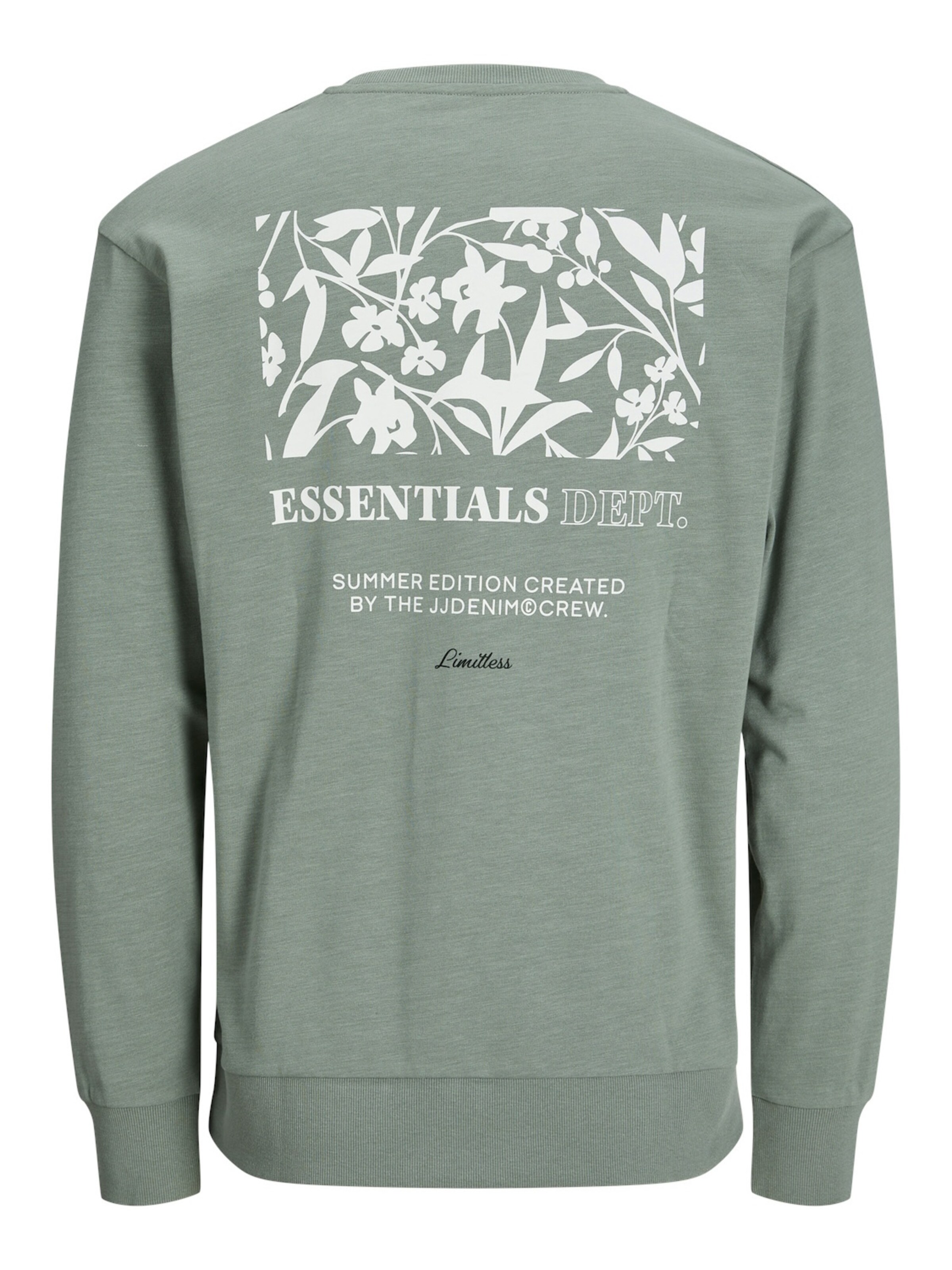 Jack & Jones Junior Sweatshirt 'Jeff' in Grün