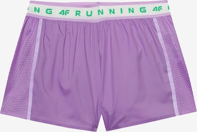 4F Sports trousers in Green / violet / White, Item view