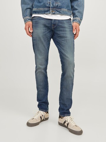 JACK & JONES Slim fit Jeans 'JJIGLENN JJICON' in Blue: front