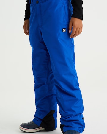 WE Fashionregular Tehničke hlače 'Jongens' - plava boja: prednji dio