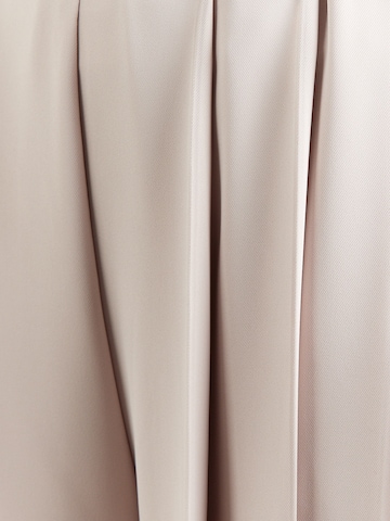 ABOUT YOU Широкий Брюки со складками 'Anian' в Бежевый