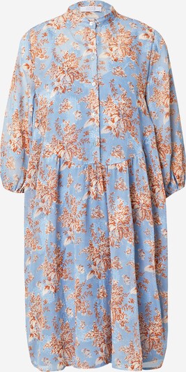 Love & Divine Vestido camisero 'Love623-1' en beige / azul / bronce, Vista del producto