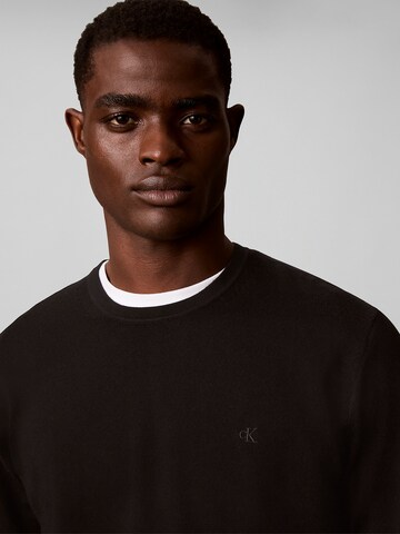 Calvin Klein Regular Pullover in Schwarz