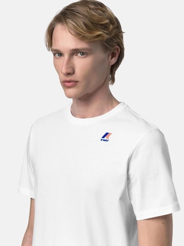K-Way T-Shirt 'LEONIDE' in Weiß