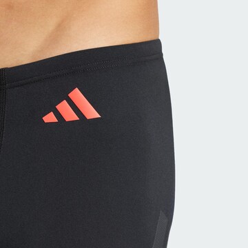ADIDAS PERFORMANCE Skinny Sports swimming trunks 'Ripstream Jammer' in Black