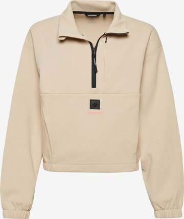 Superdry Sweatshirt in Beige: front