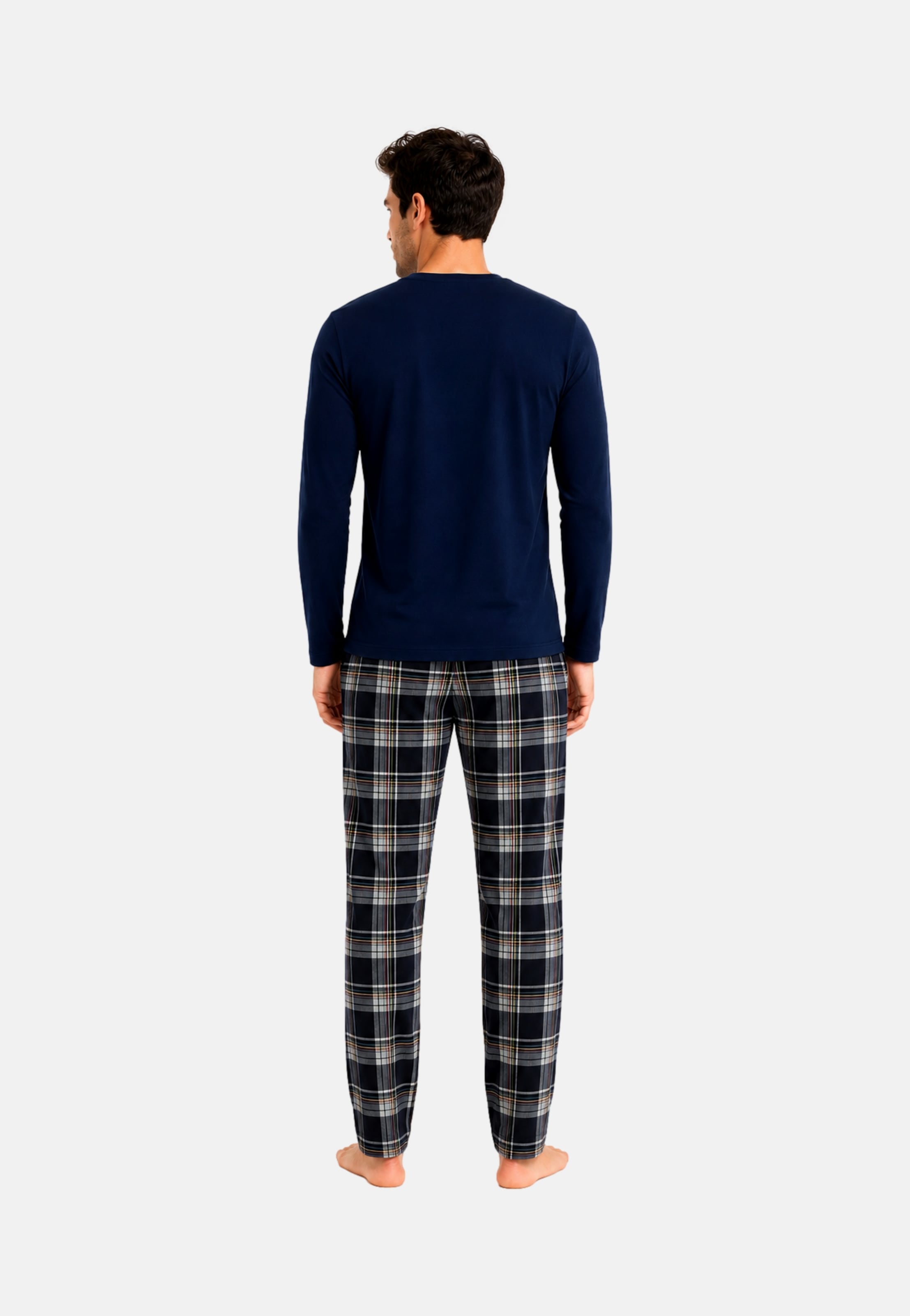 Pigiama lungo di Emporio Armani in blu