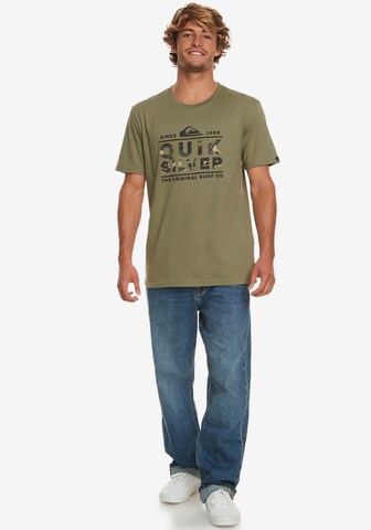 QUIKSILVER Funktionsshirt in Grün