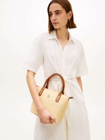 TOMMY HILFIGER Handtas 'Popette' in Beige