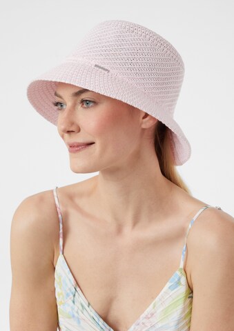 Chapeaux COMMA en rose : devant