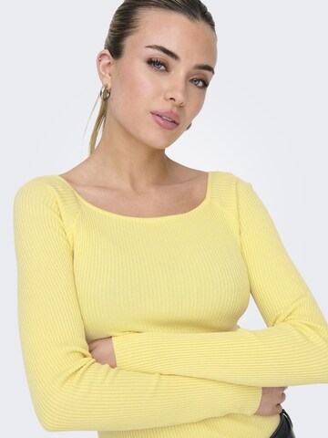Pull-over 'ONLANJELICA' ONLY en blanc