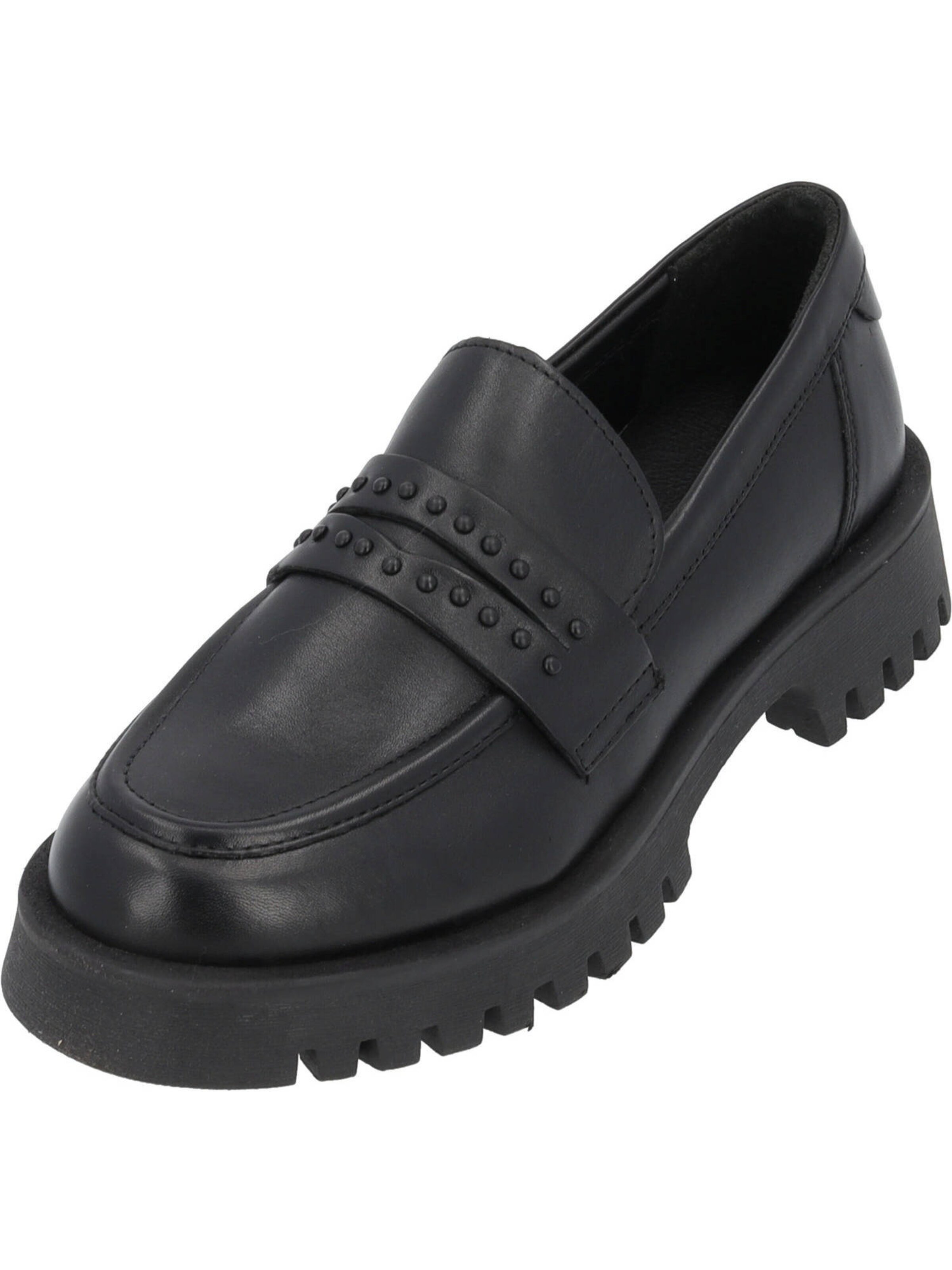 MARCO TOZZI Mokassin '24723' in Schwarz: Vorderseite