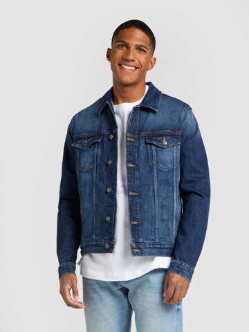 7 for all mankind Jacke in Blau: Vorderseite