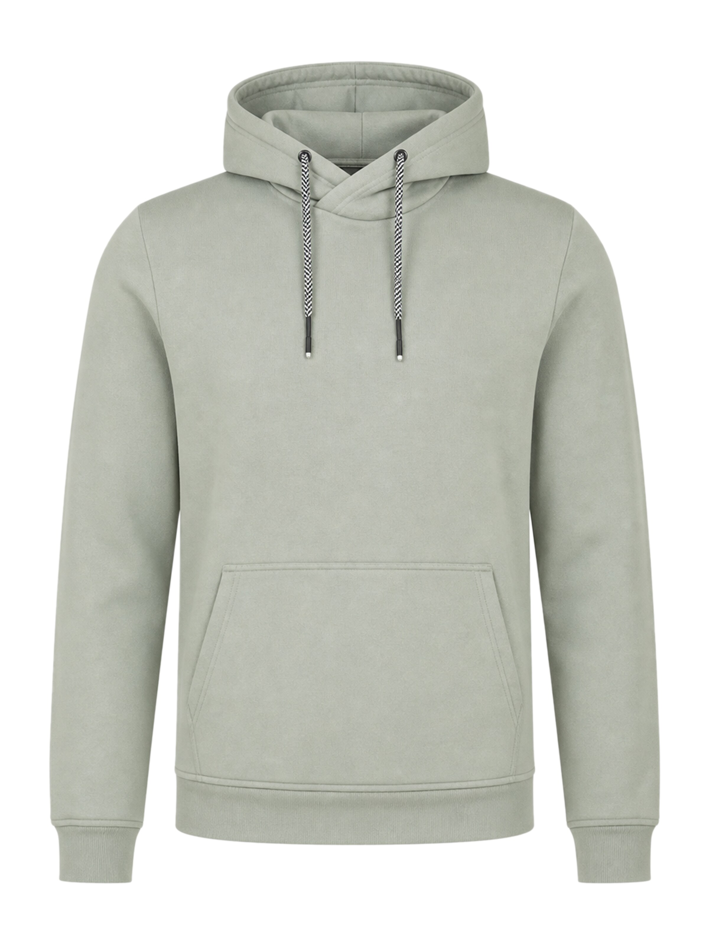 BRAVE SOUL Sweatshirt in Groen: voorkant