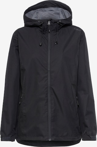 Veste outdoor CMP en noir : devant