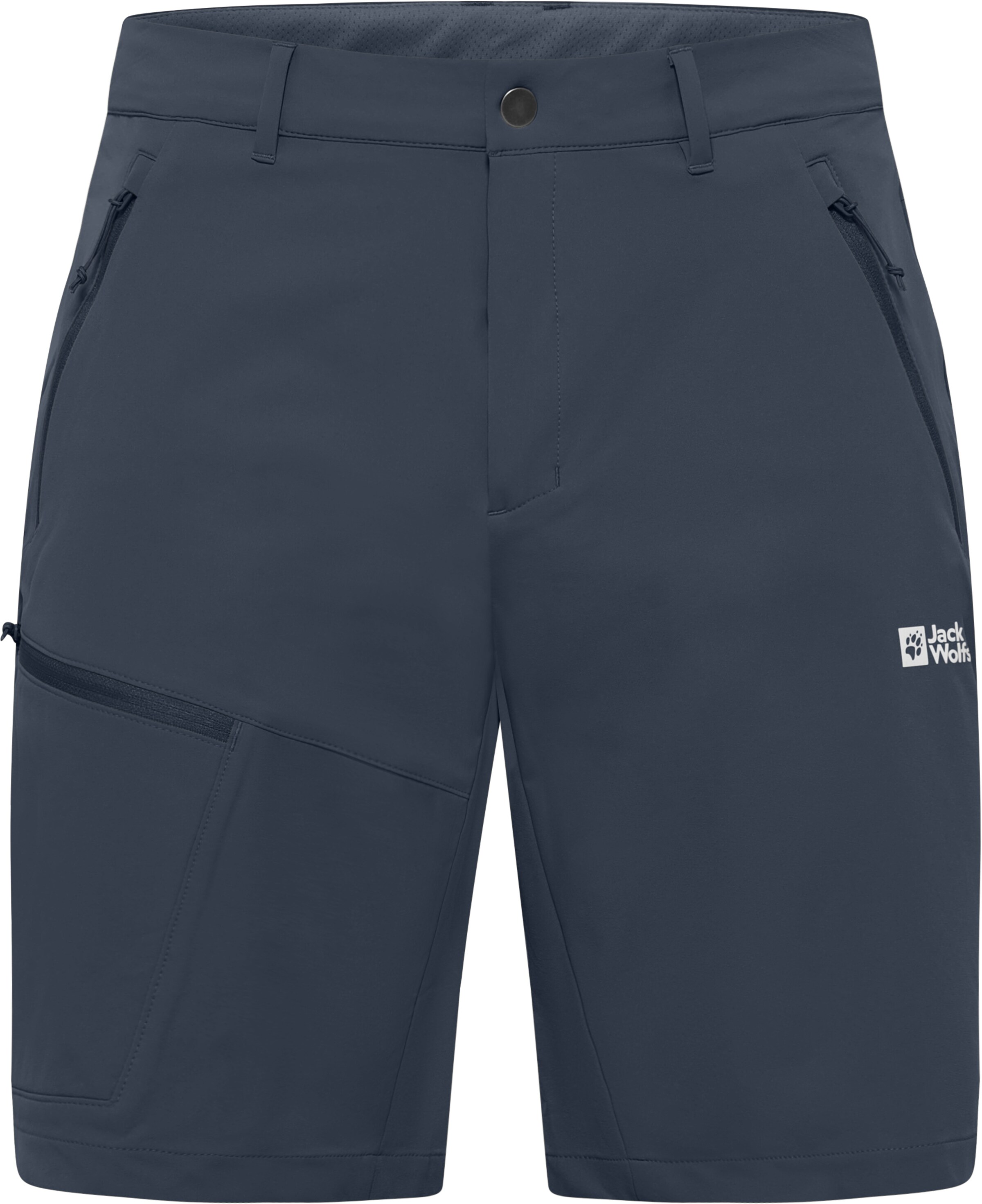 JACK WOLFSKIN Regular Outdoorhose in Blau: Vorderseite