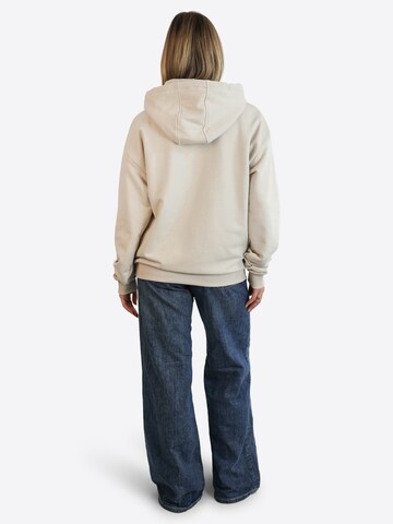 TATES Oversized Sweater 'Kuscheliger Light Hoodie' in Beige