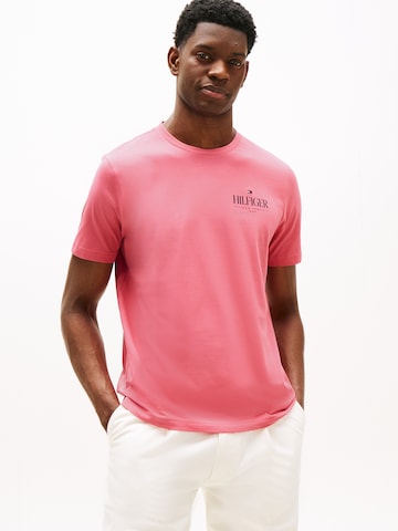 TOMMY HILFIGER Tričko – pink: přední strana