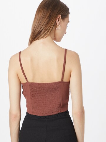 Haut 'Fina' ABOUT YOU en marron