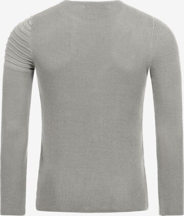 Redbridge Pullover 'Amarillo Arrow' in Grau