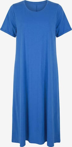 Shape Of You Kleid in Blau: Vorderseite