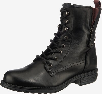 Paul Vesterbro Schnürstiefelette in schwarz, Produktansicht