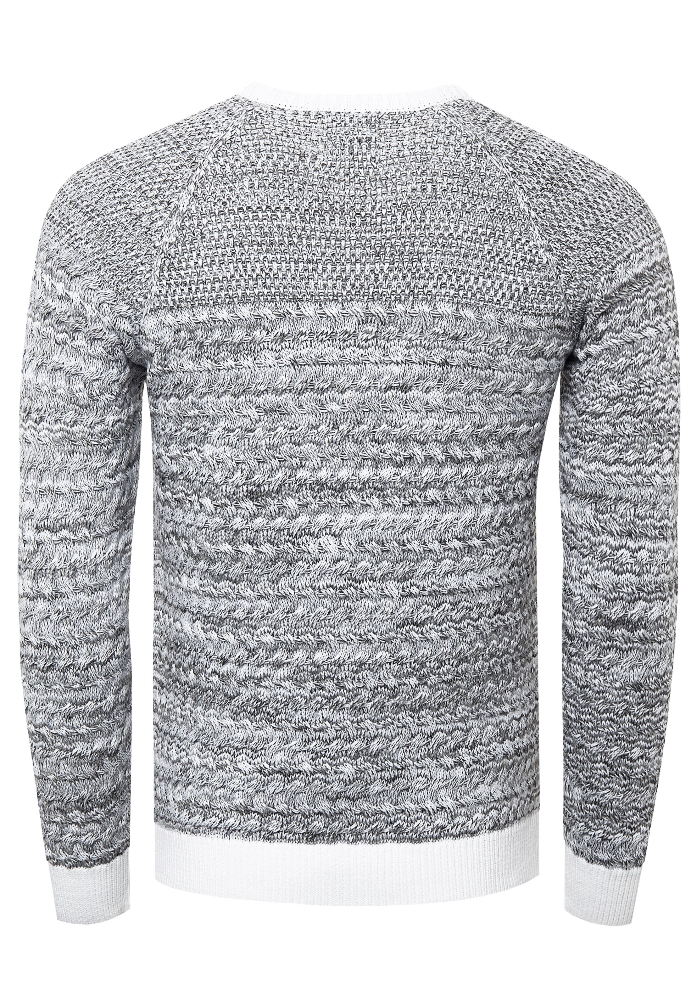 Rusty Neal Pullover in Grau