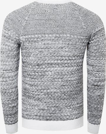 Rusty Neal Pullover in Grau